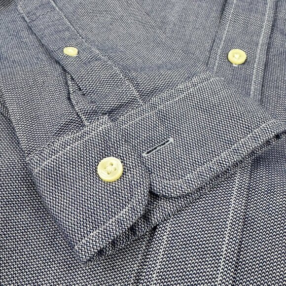 Lacoste Men’s Oxford Button-Down Shirt – Classic Blue - Picture 2 of 7